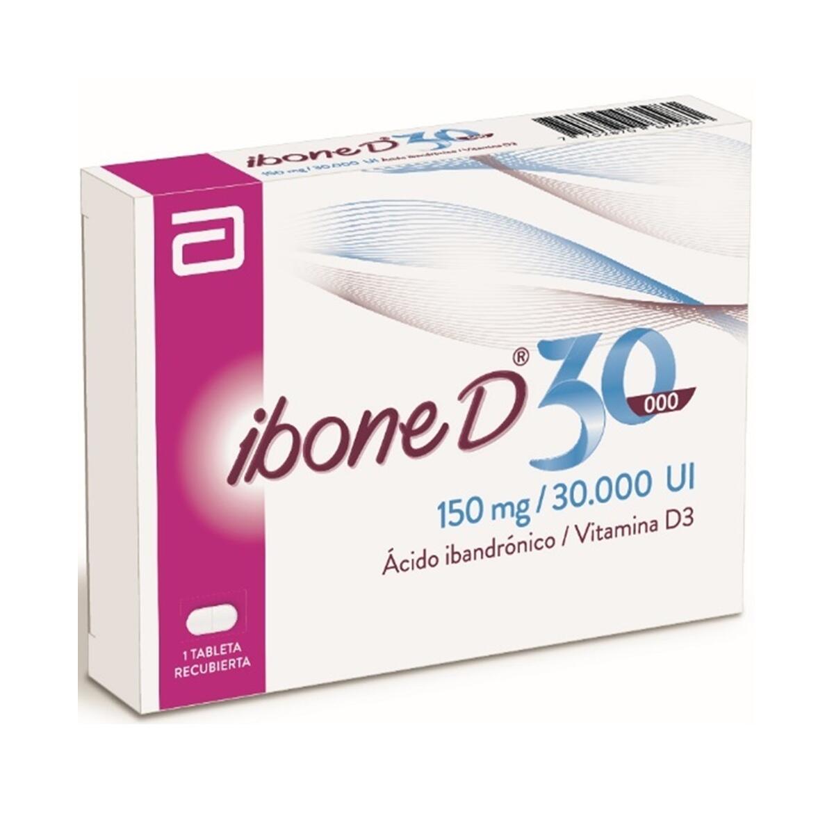 Ibone D Acido Ibandronico/vitamina D 150 Mg/30000 Ui X 1 Tabl