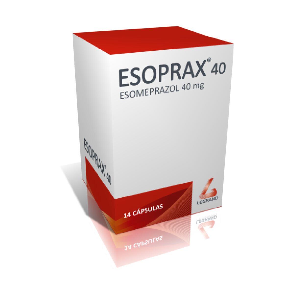 Esoprax Esomeprazol 40 Mg X 14 Cap