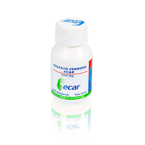 Sulfato Ferroso 200 Mg X 100 Tabl