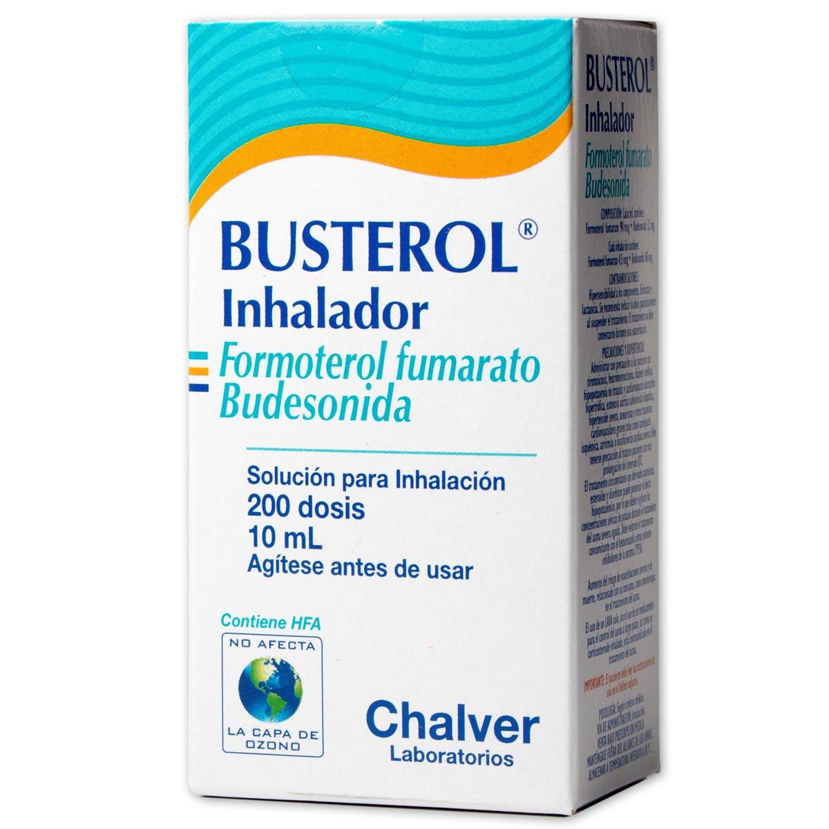 Busterol Budesonida/ Formoterol 160/4.5 Mcg Inhalador X 200 Dosis