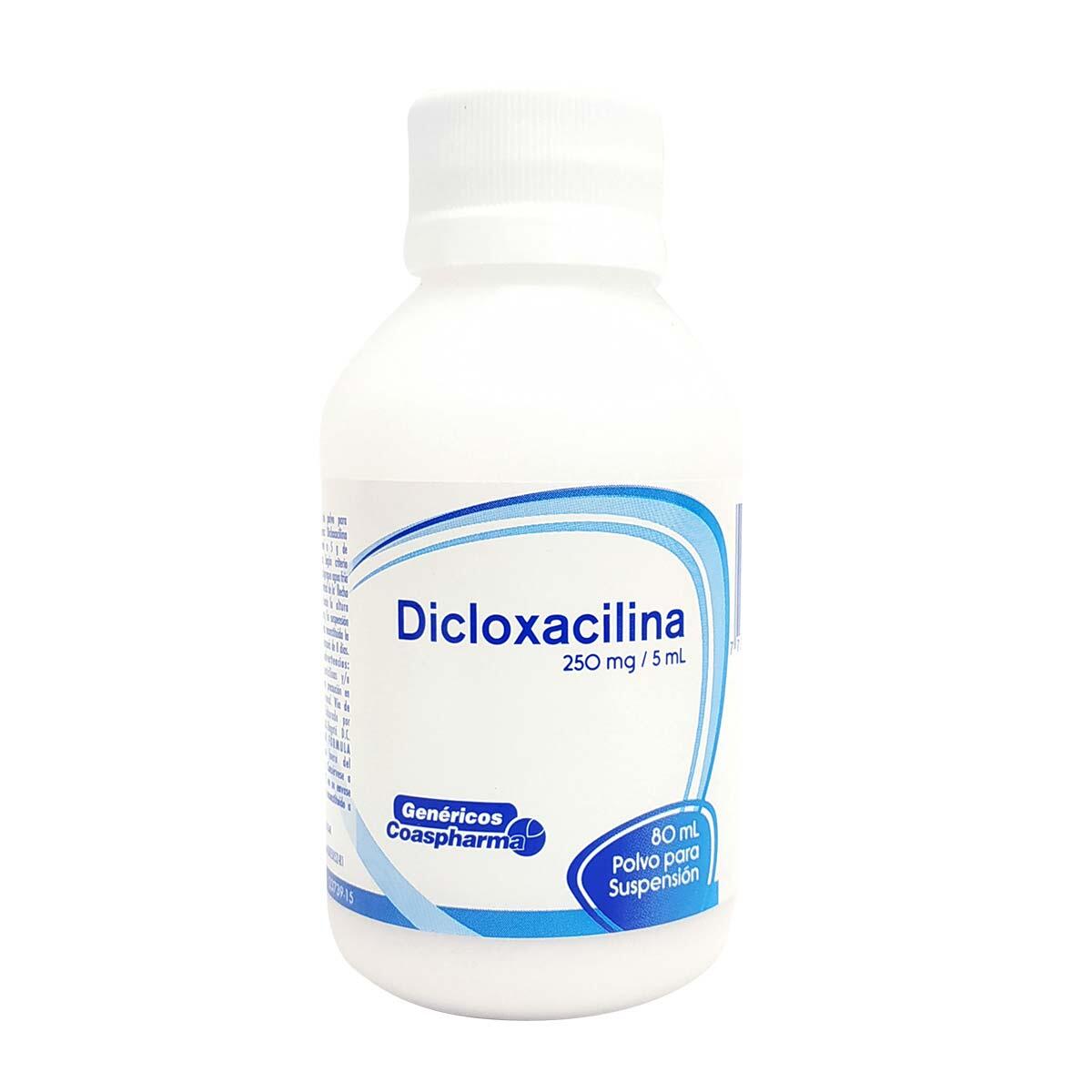 Dicloxacilina 250 Mg/5 Ml X 80 Ml