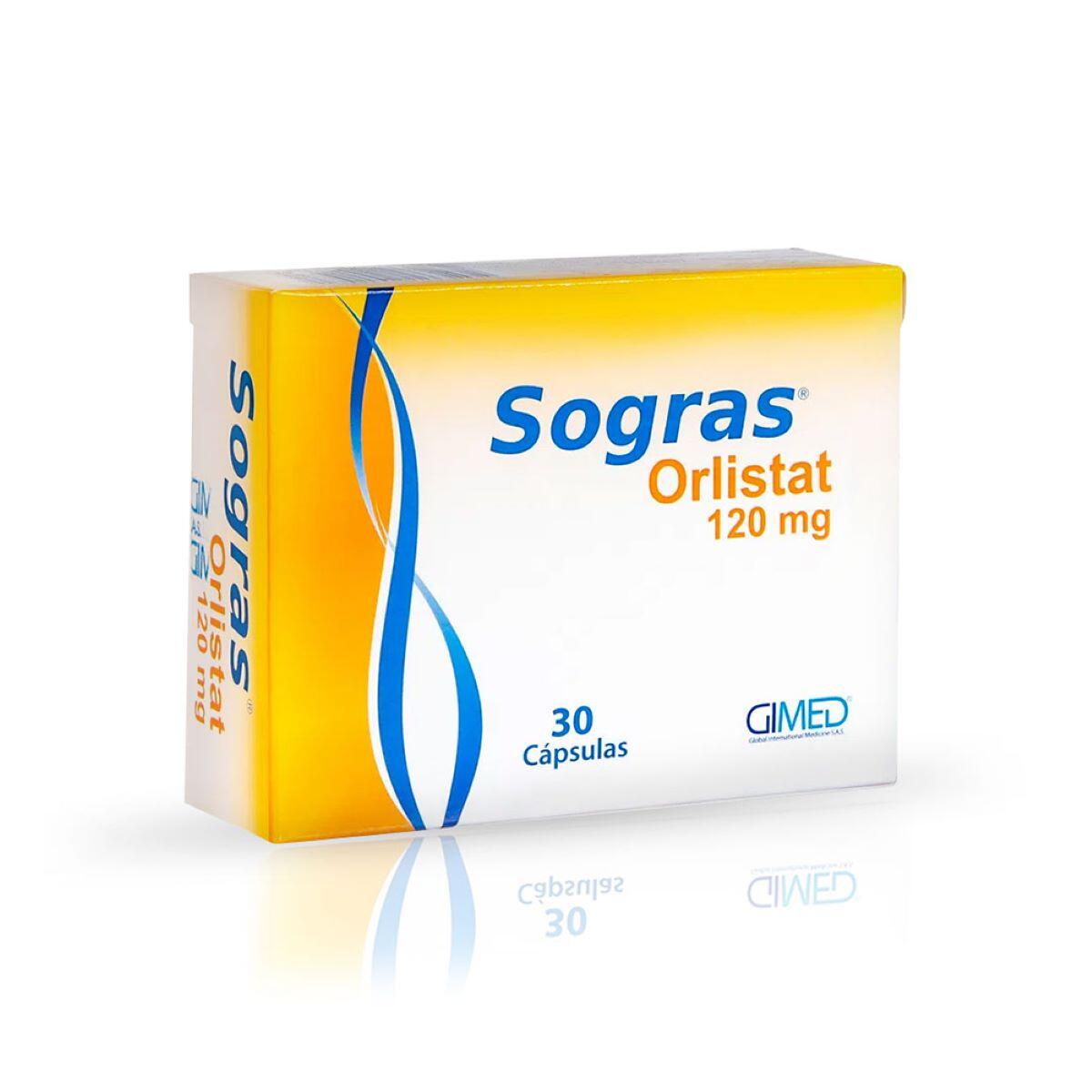 Sogras Orlistat 120 Mg X 30 Cap