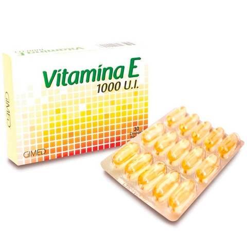 Vitamina E 1000 Ui Gimed X 30 Cap