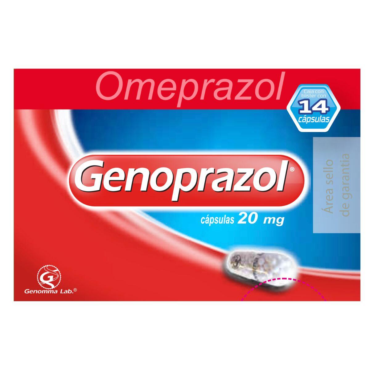 Genoprazol Omeprazol 20 Mg X 14 Cap
