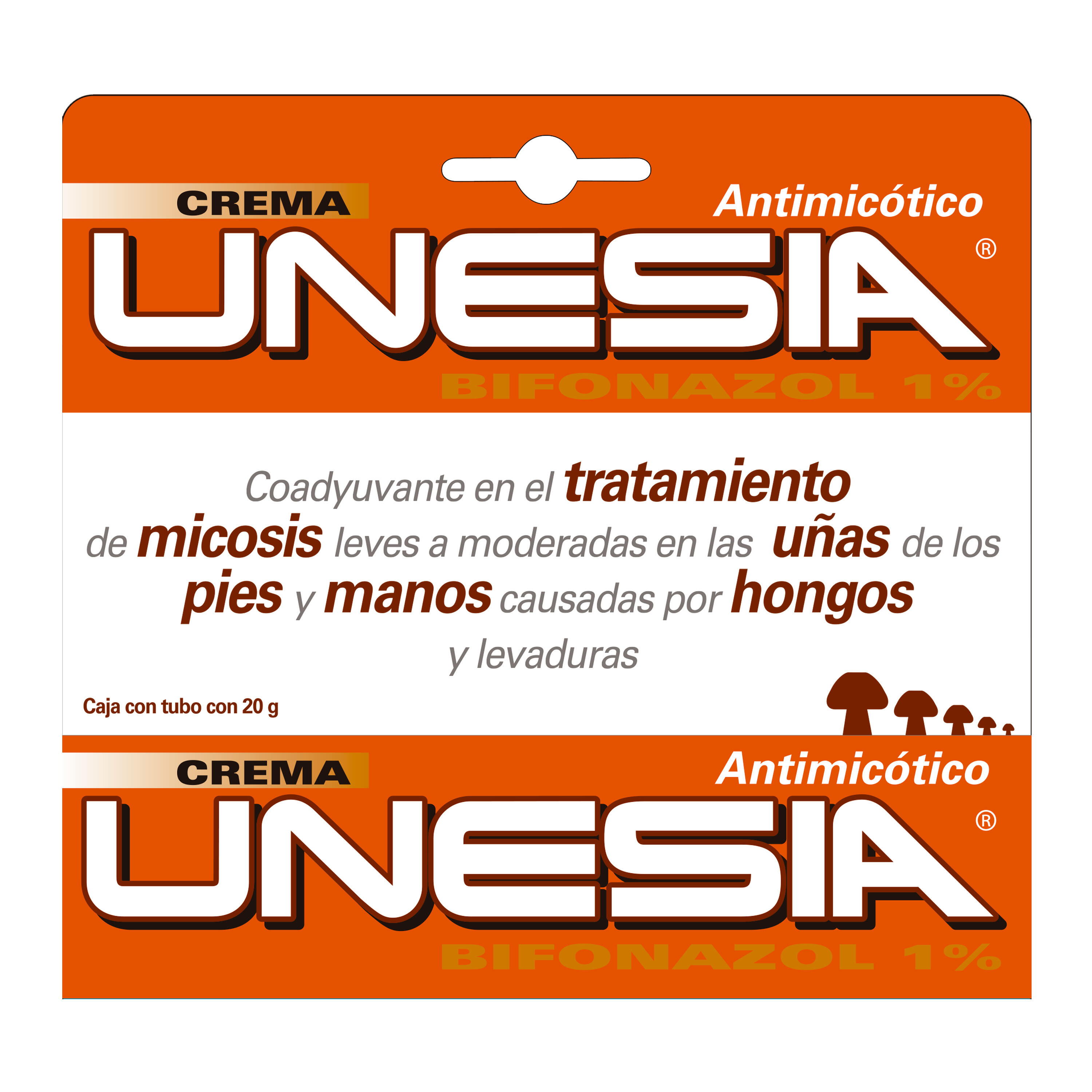 Unesia Bifonazol 1 % Crema X 20 Gr