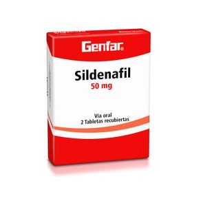 Sildenafil 50 Mg X 2 Tabl