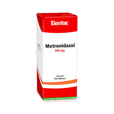 Metronidazol 500 Mg X 100 Tabl