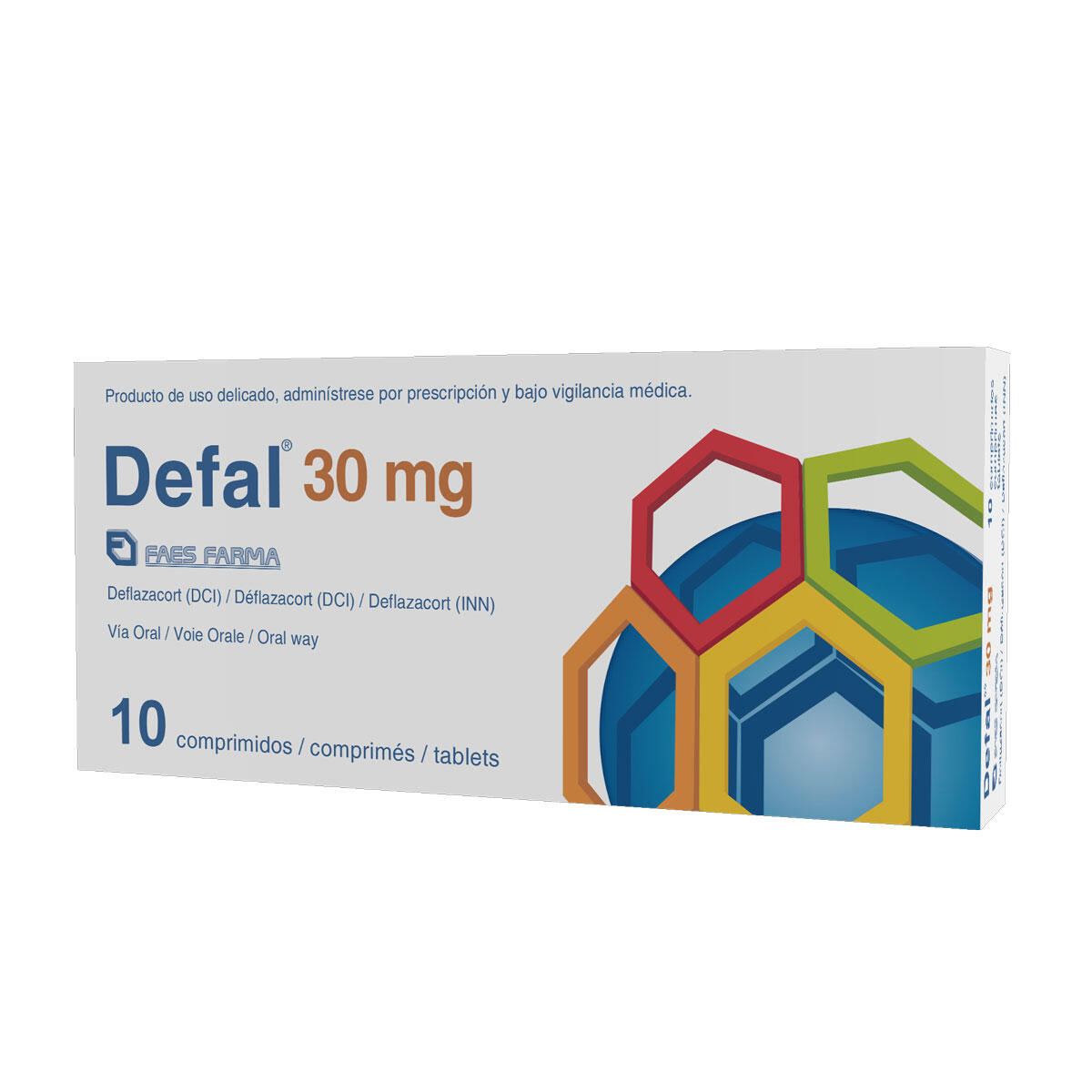 Defal Deflazacort 30 Mg X 10 Comprimidos