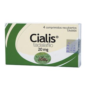 Cialis Tadalafilo 20 Mg X 4 Tabl
