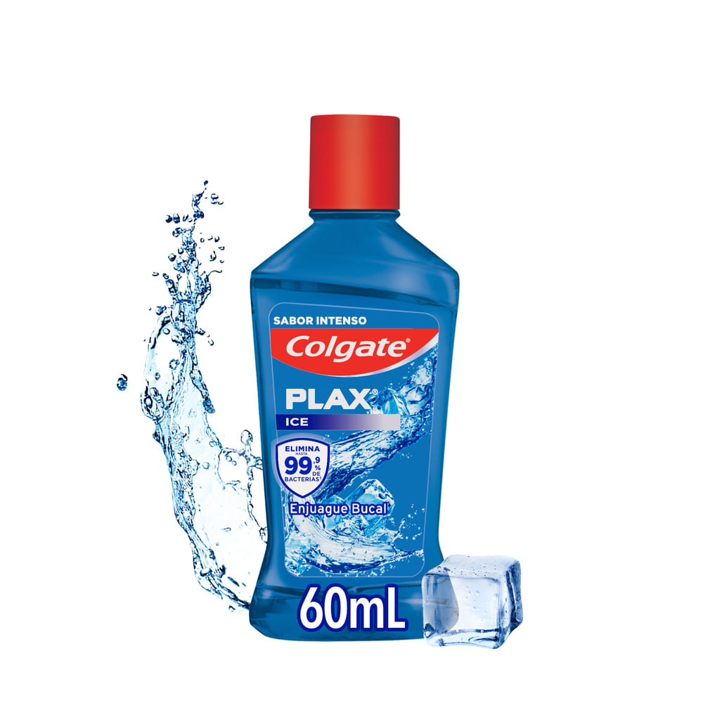 Enjuague Bucal Colgate Plax Ice X 60 Ml