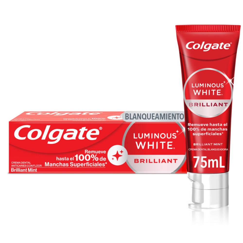 Crema Dental Colgate Luminous White X 75 Ml