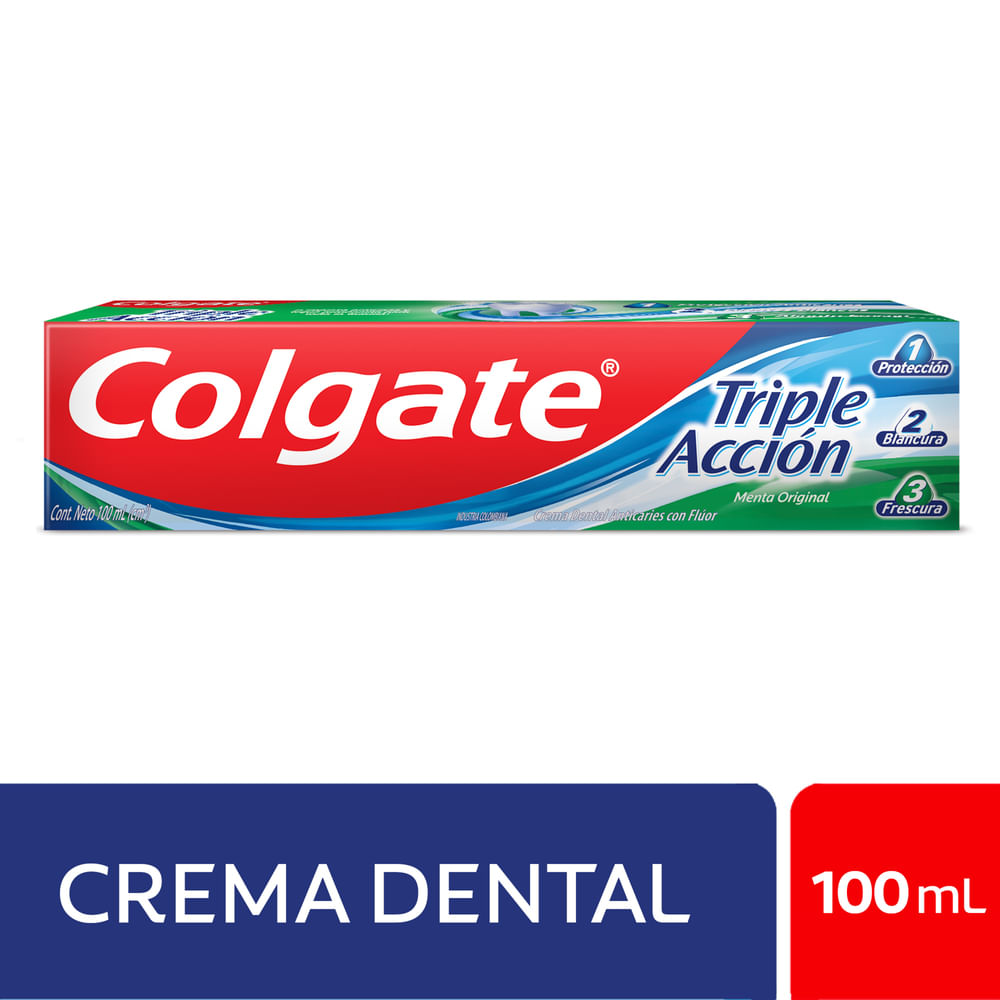 Crema Dental Colgate Triple Accion X 100 Ml