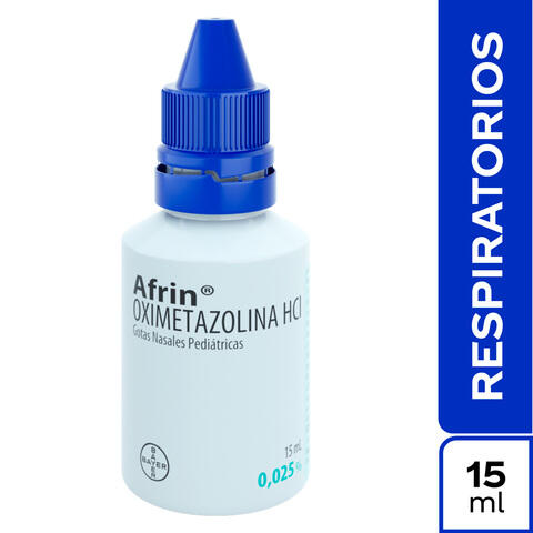 Afrin Oximetazolina 0.025% Pediatrico X 15 Ml