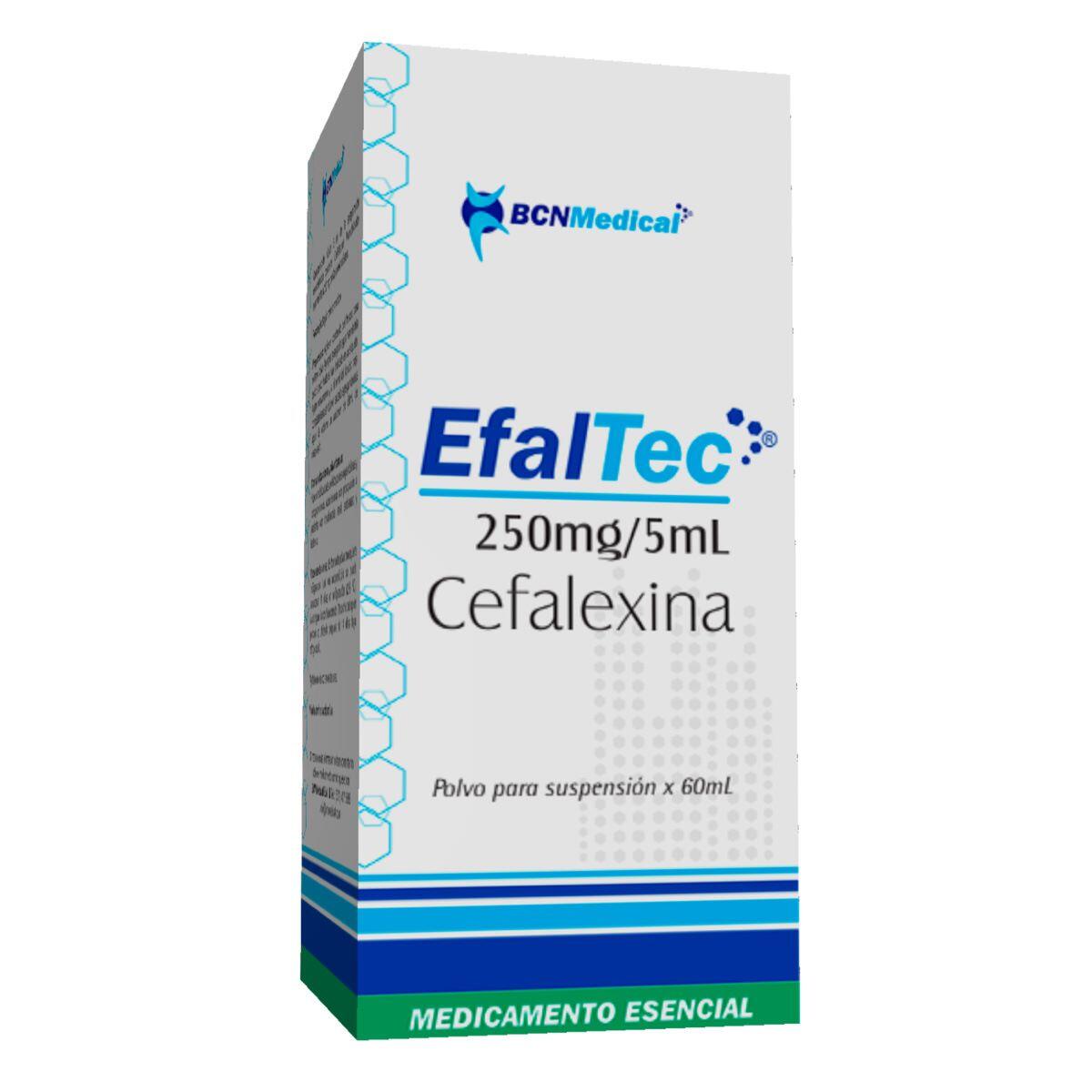 Efaltec Cefalexina 250 Mg X 60 Ml