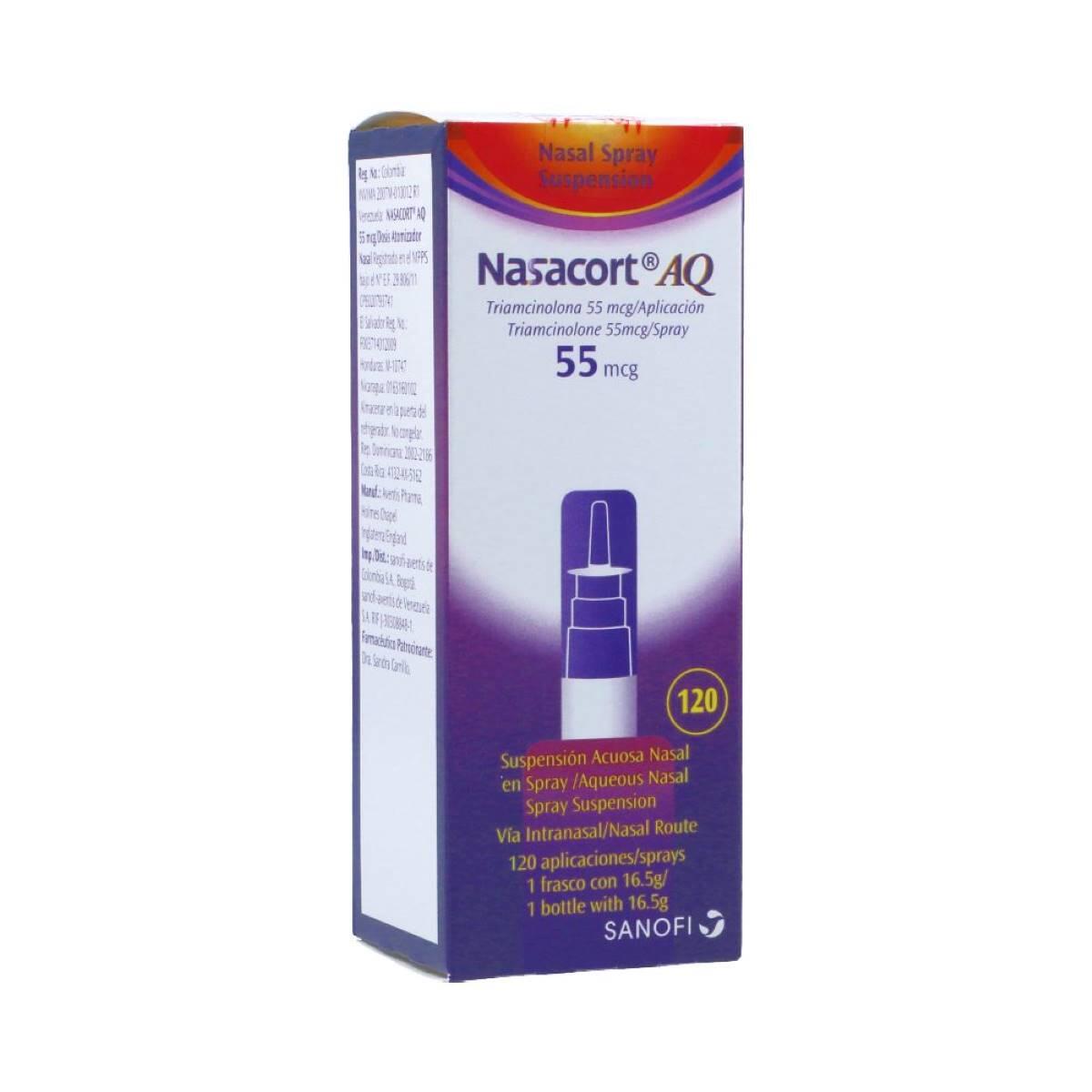 Nasacort Aq Triamcinolona 9.075 Mg X 120 Dosis