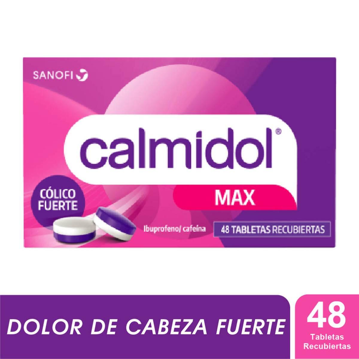 Calmidol Max Ibuprofeno/cafeina 400/65 Mg X 48 Tabl