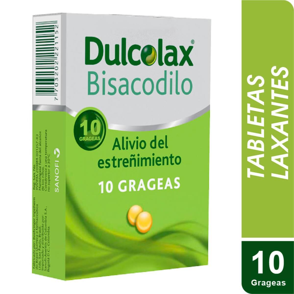 Dulcolax Bisacodilo 5 Mg X 10 Grageas