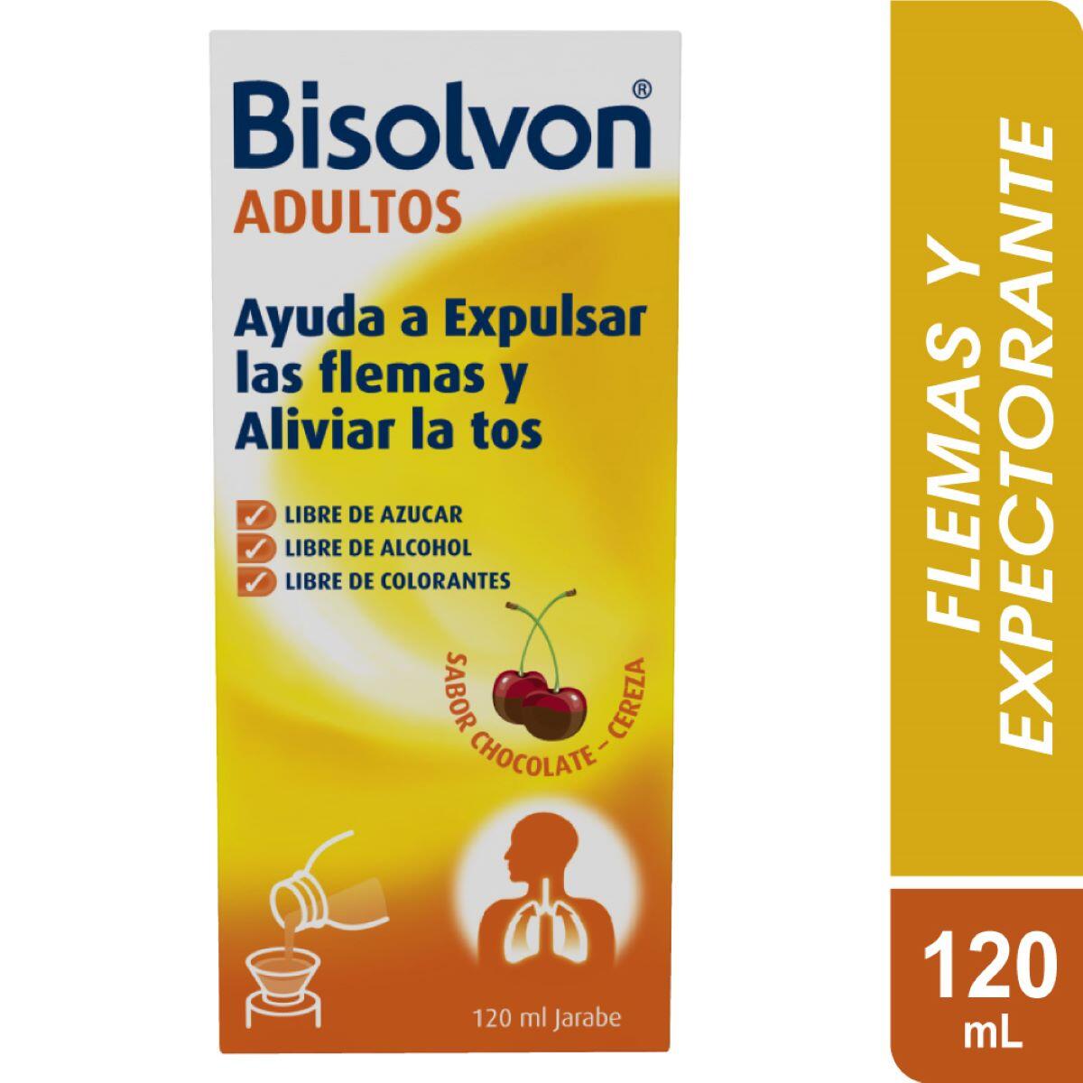 Bisolvon Adultos Bromhexina Jarabe X 120 Ml