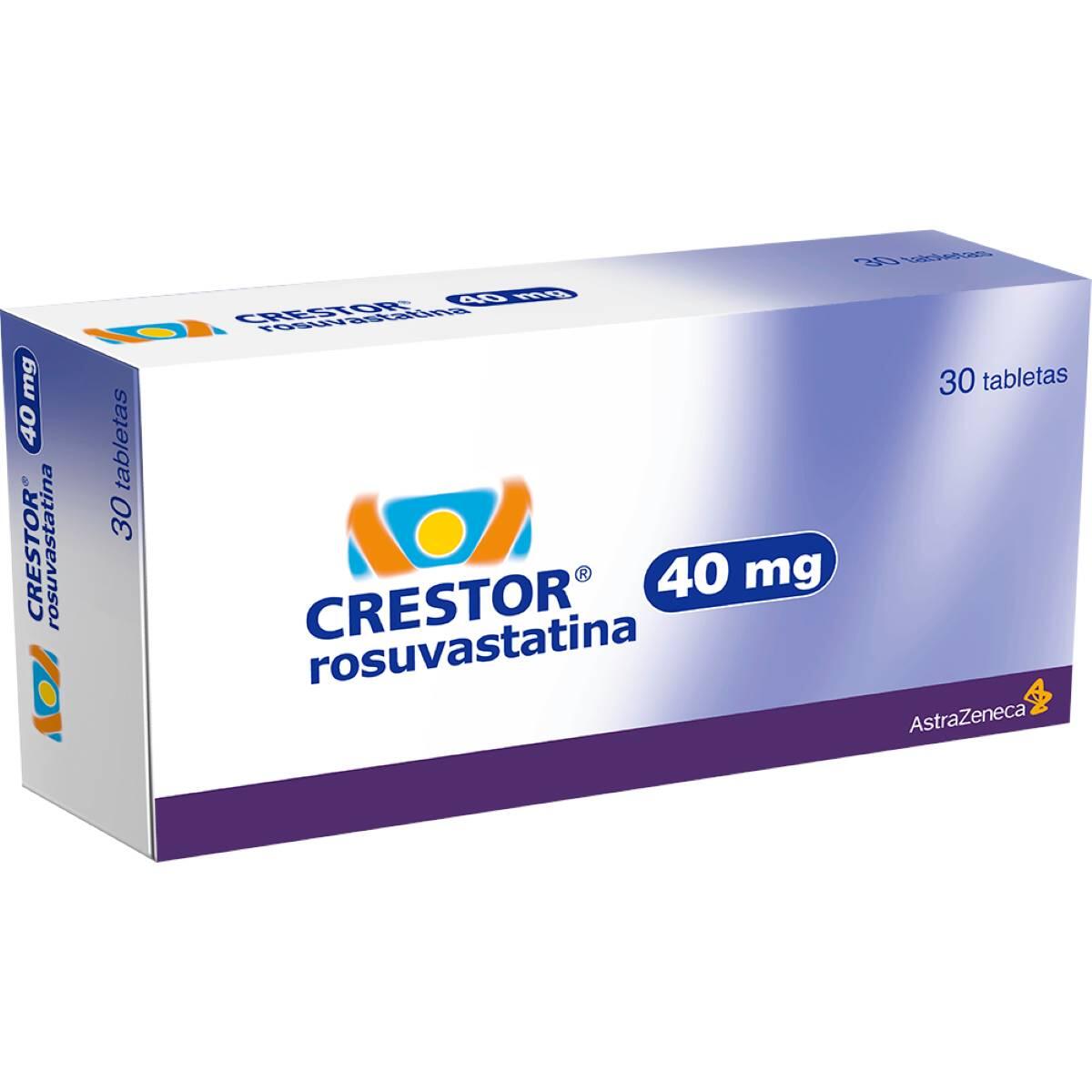 Crestor Rosuvastatina 40 Mg X 30 Tabl