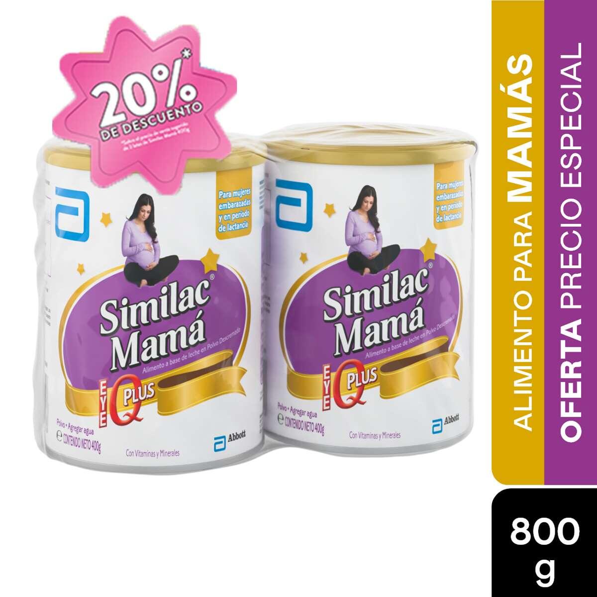 Similac Mama X 400 Gr Oferta 2 Und 20% Descuento