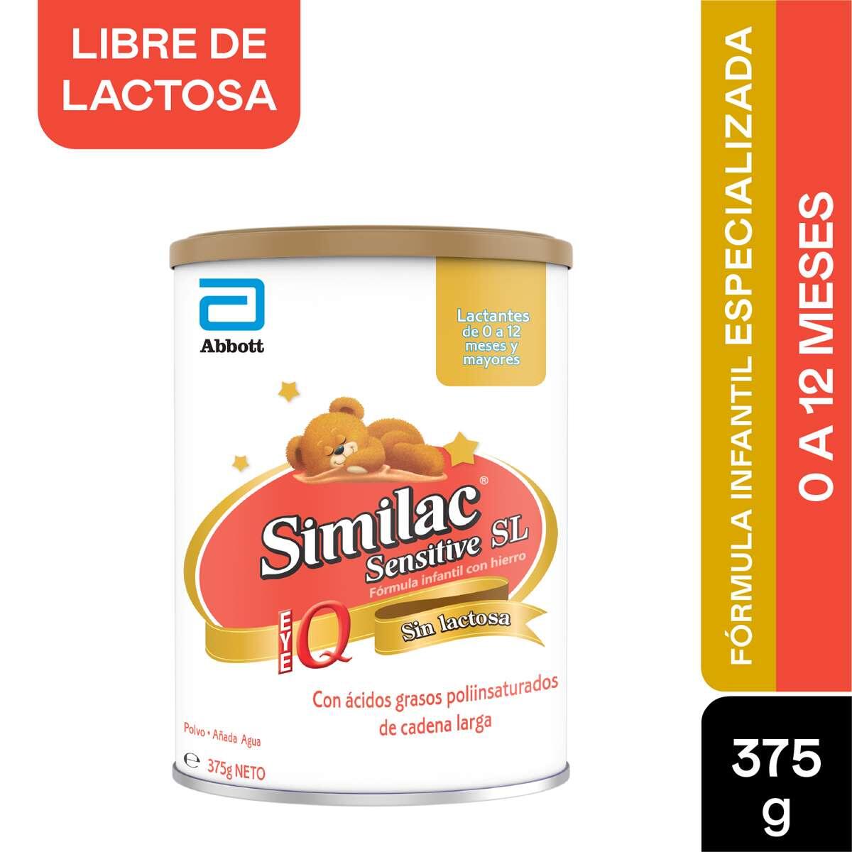 Formula Infantil Similac Sin Lactosa X 375 Gr