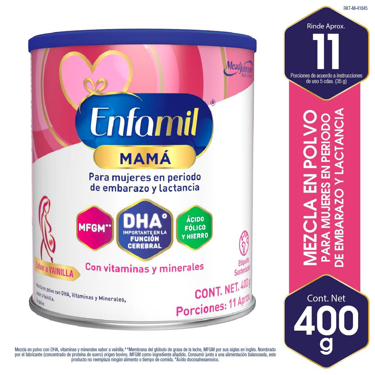 Enfamil Mama Vainilla X 400 Gr