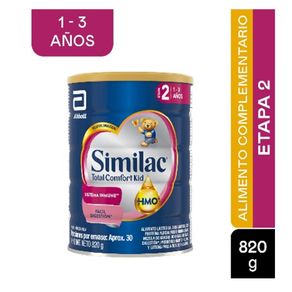 Formula Infantil Similac 2 Total Comfort Kid X 820 Gr