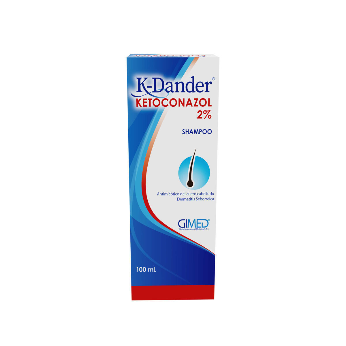 K-dander Ketoconazol 2 Shampoo X 100 Ml