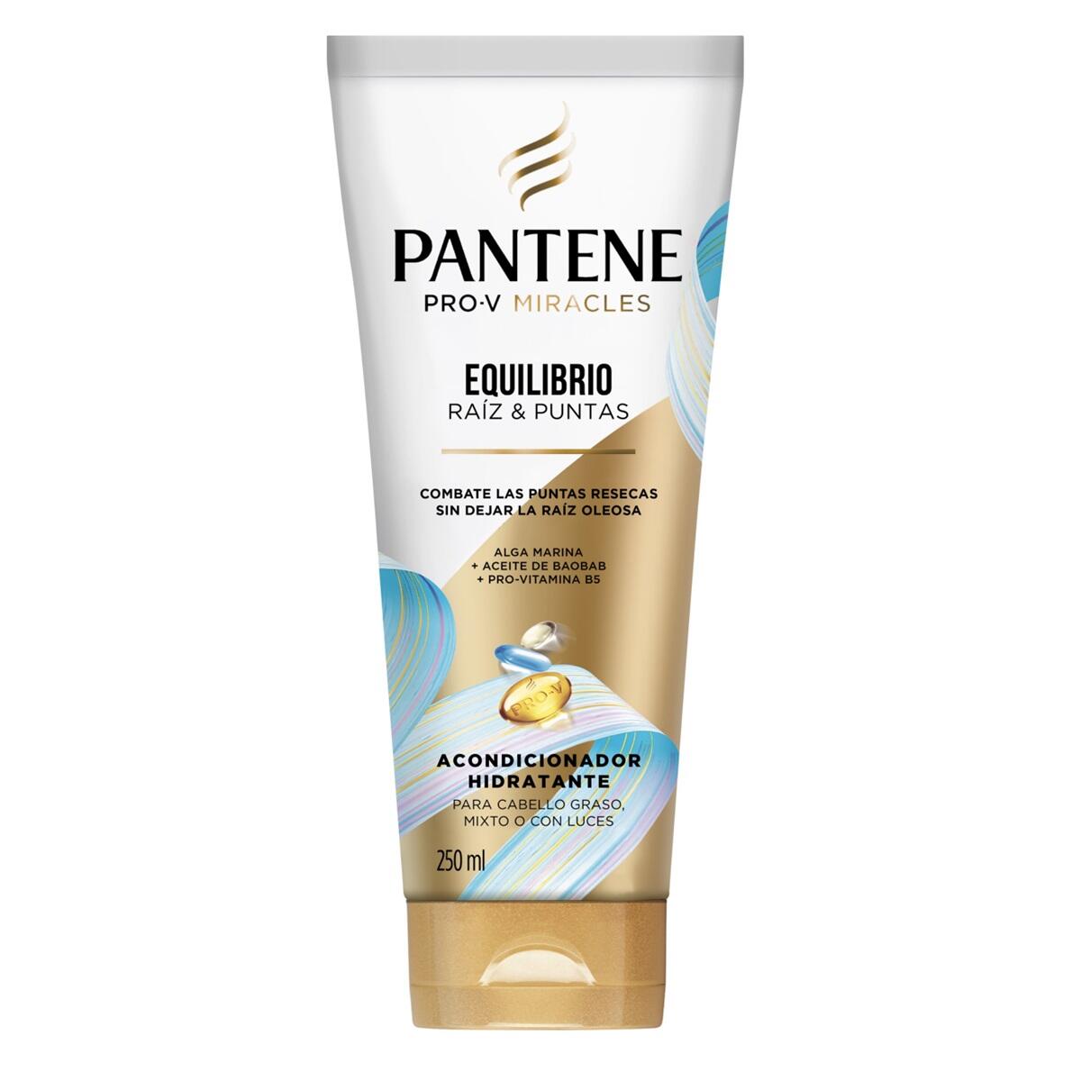 Acondicionador Pantene Equilibrio Raiz Y Puntas X 250 Ml
