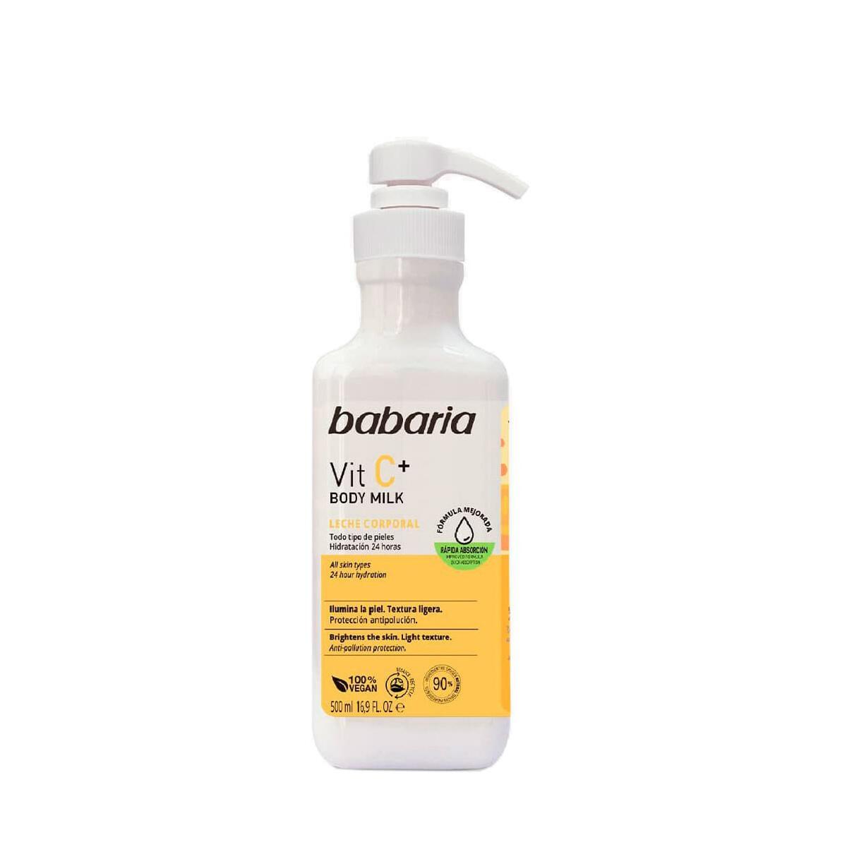 Leche Corporal Vitamina C Babaria X 500 Ml