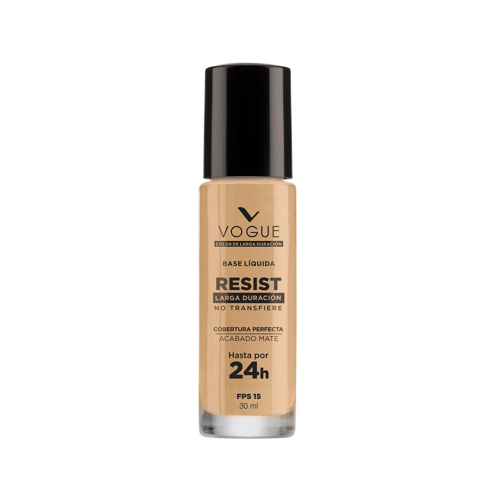 Base Maquillaje Vogue Resist Sensual 24h Liquido X 30 Ml