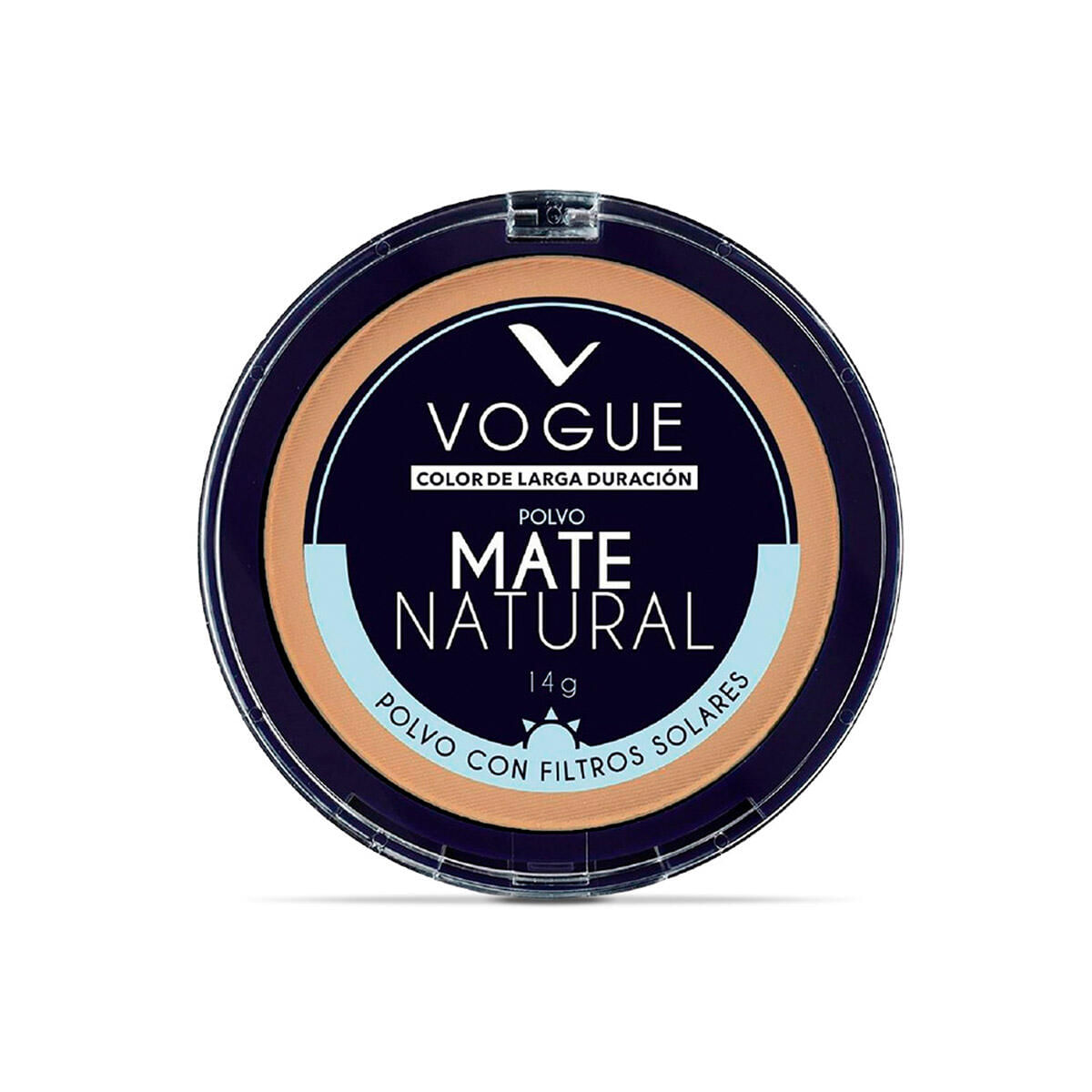 Polvo Compacto Vogue Mate Natural Moreno X 14 Gr