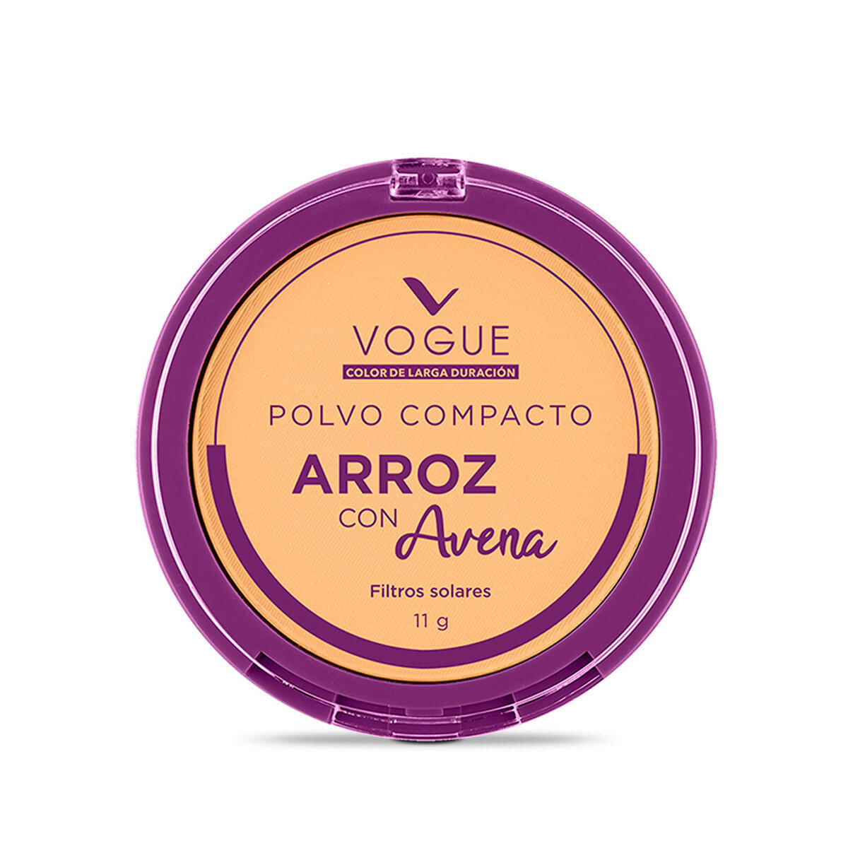 Polvo Compacto Vogue Arroz Vainilla X 11 Gr