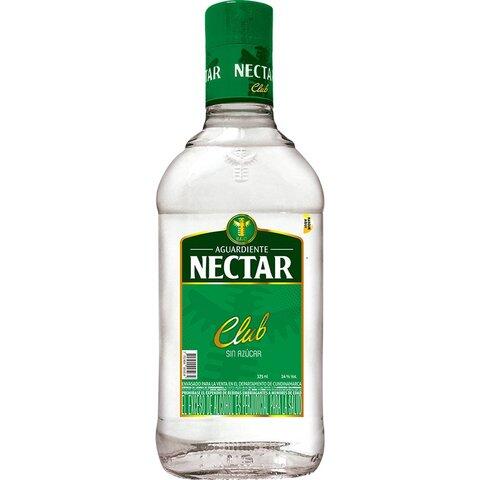 Aguardiente Nectar Verde Club Bot X 375 Ml