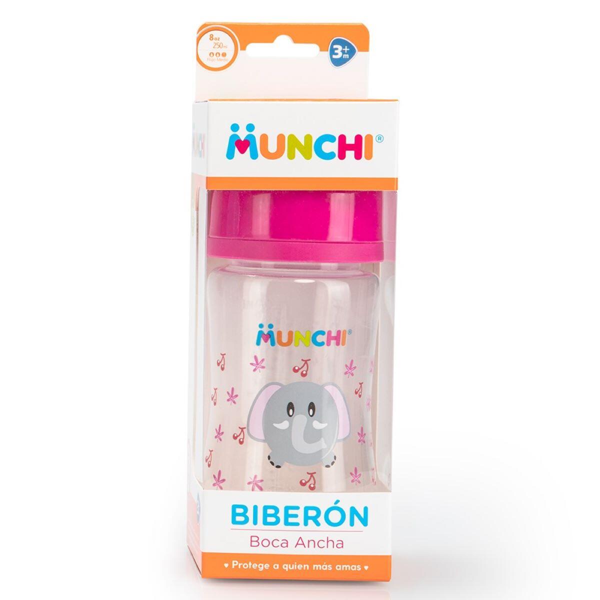 Tetero Munchi Boca Ancha X 8 Onzas