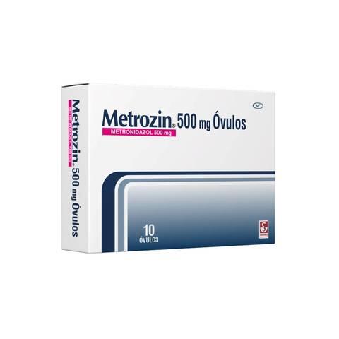 Metrozin Metronidazol 500 Mg X 10 Ovulos