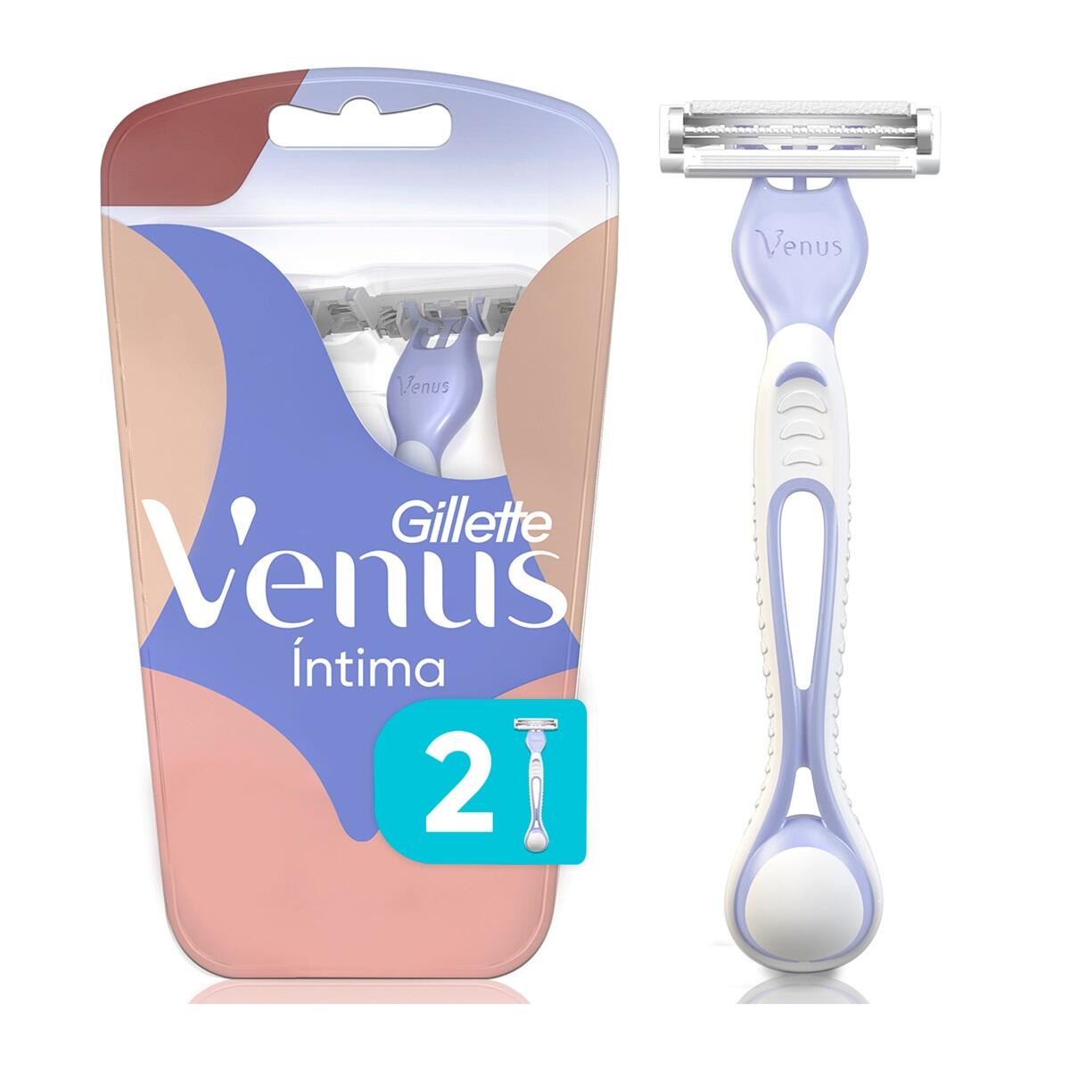 Maquina Afeitar Gillette Venus Intima X 2 Und