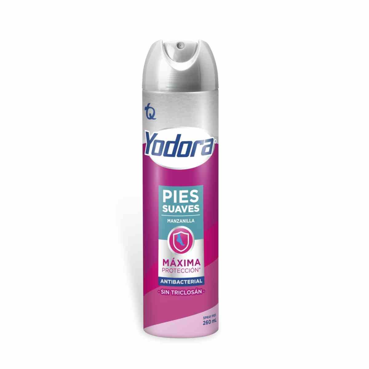 Yodora Pies Aerosol Suaves Women X 260 Ml