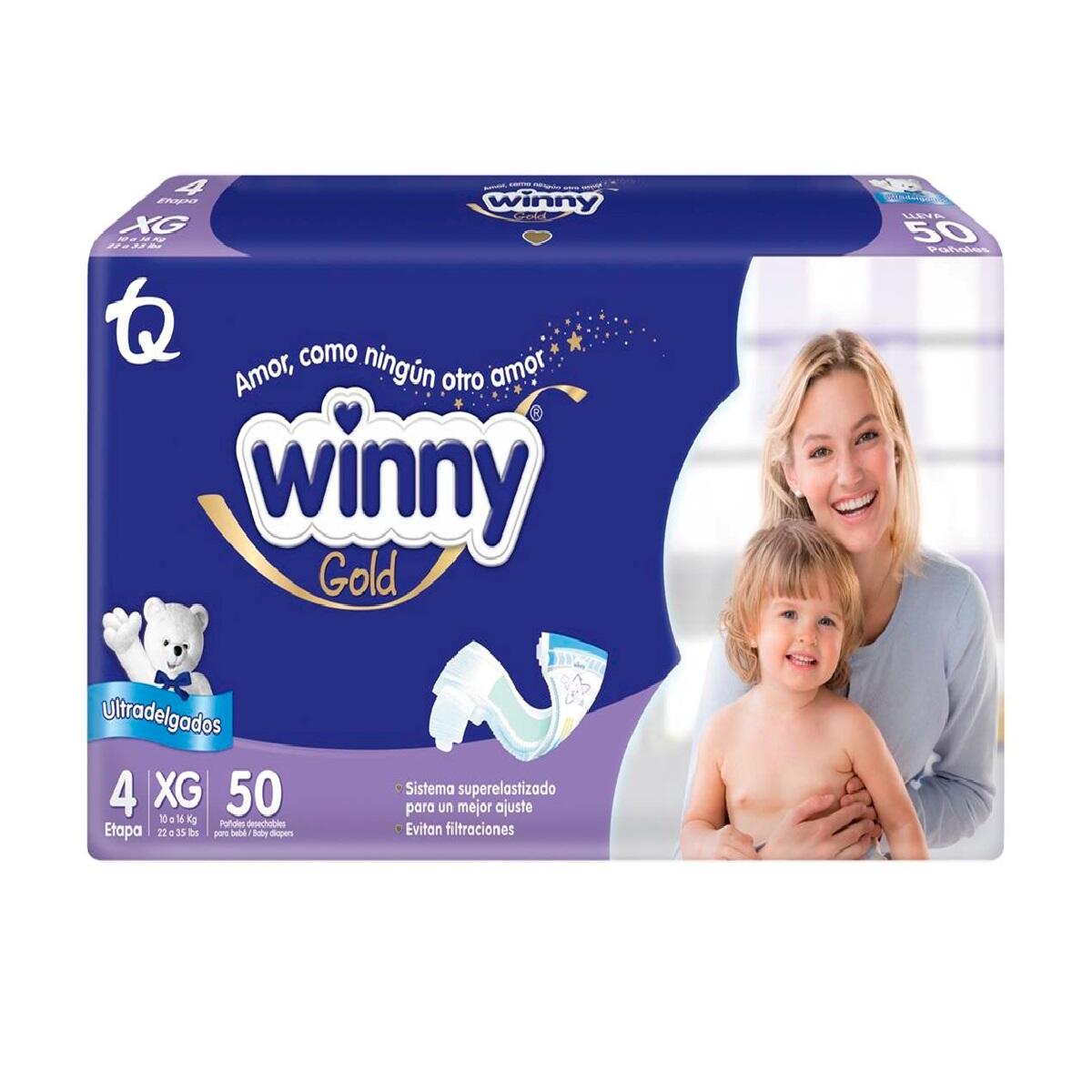 Panal Winny Gold Talla Xg/4 X 50 Und