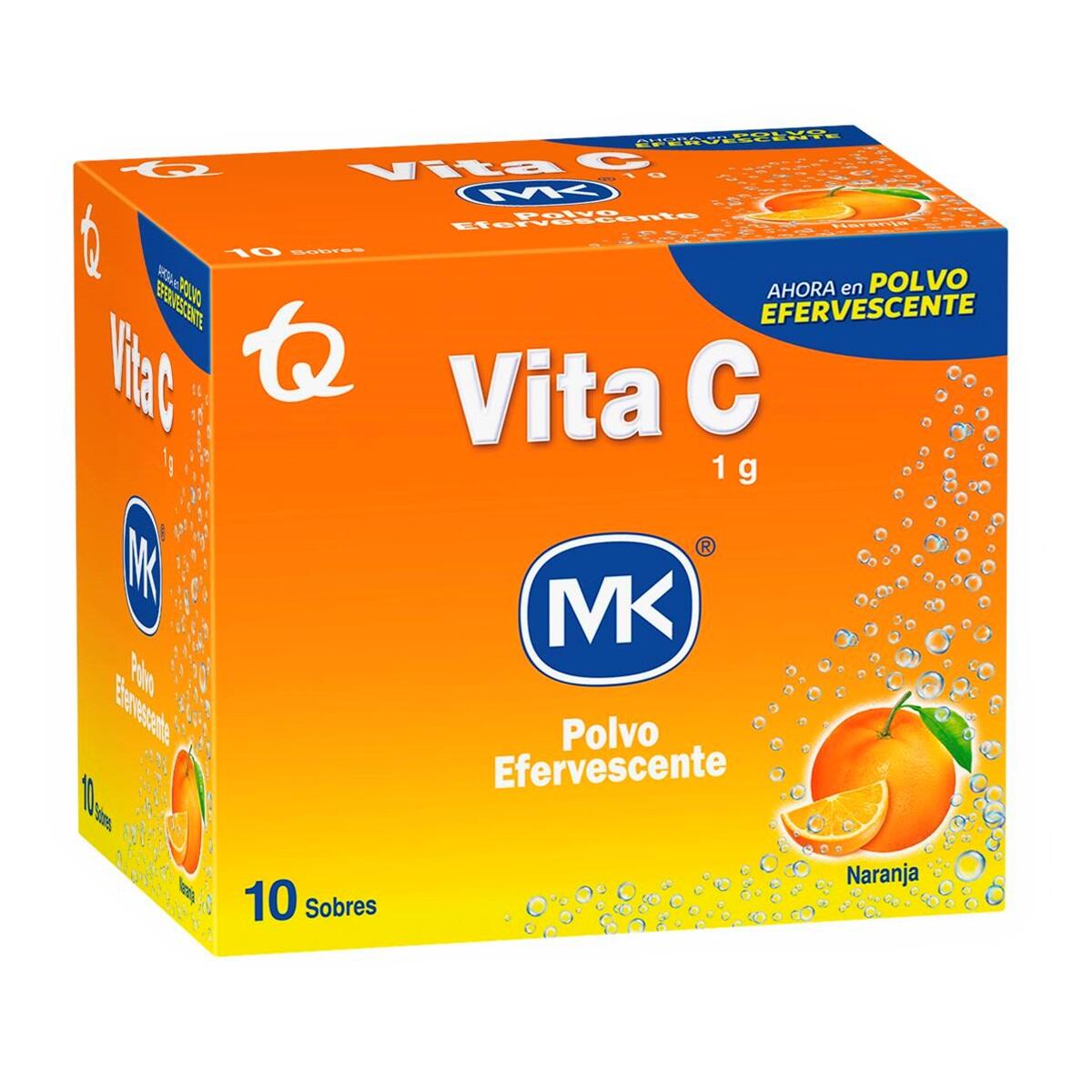 Vita C Naranja Polvo Efervescente X 10 Sobres