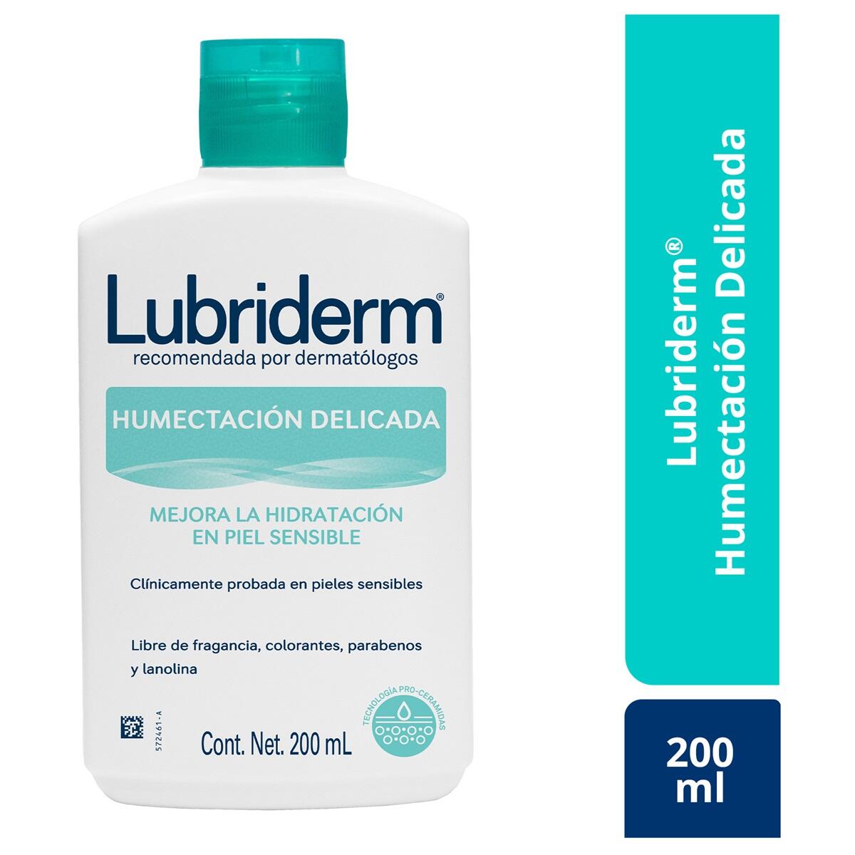 Crema Lubriderm Humectacion Piel Sensible X 200 Ml