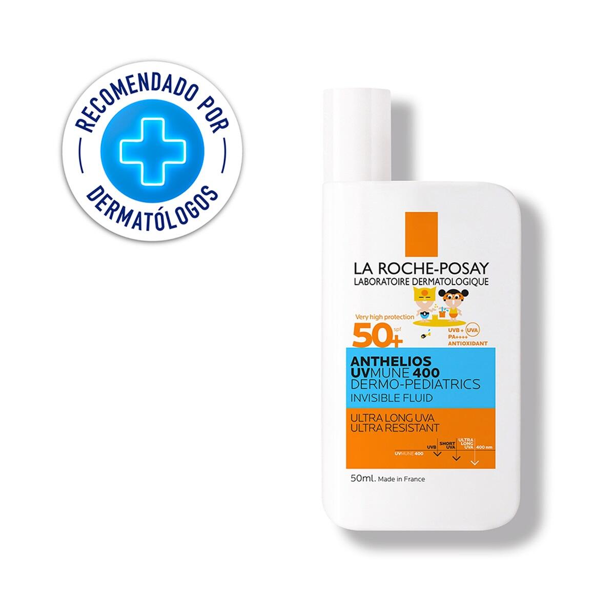Protector Solar Anthelios Uvmune 400 Dermo-pediatrics Spf 50+ X 50 Ml