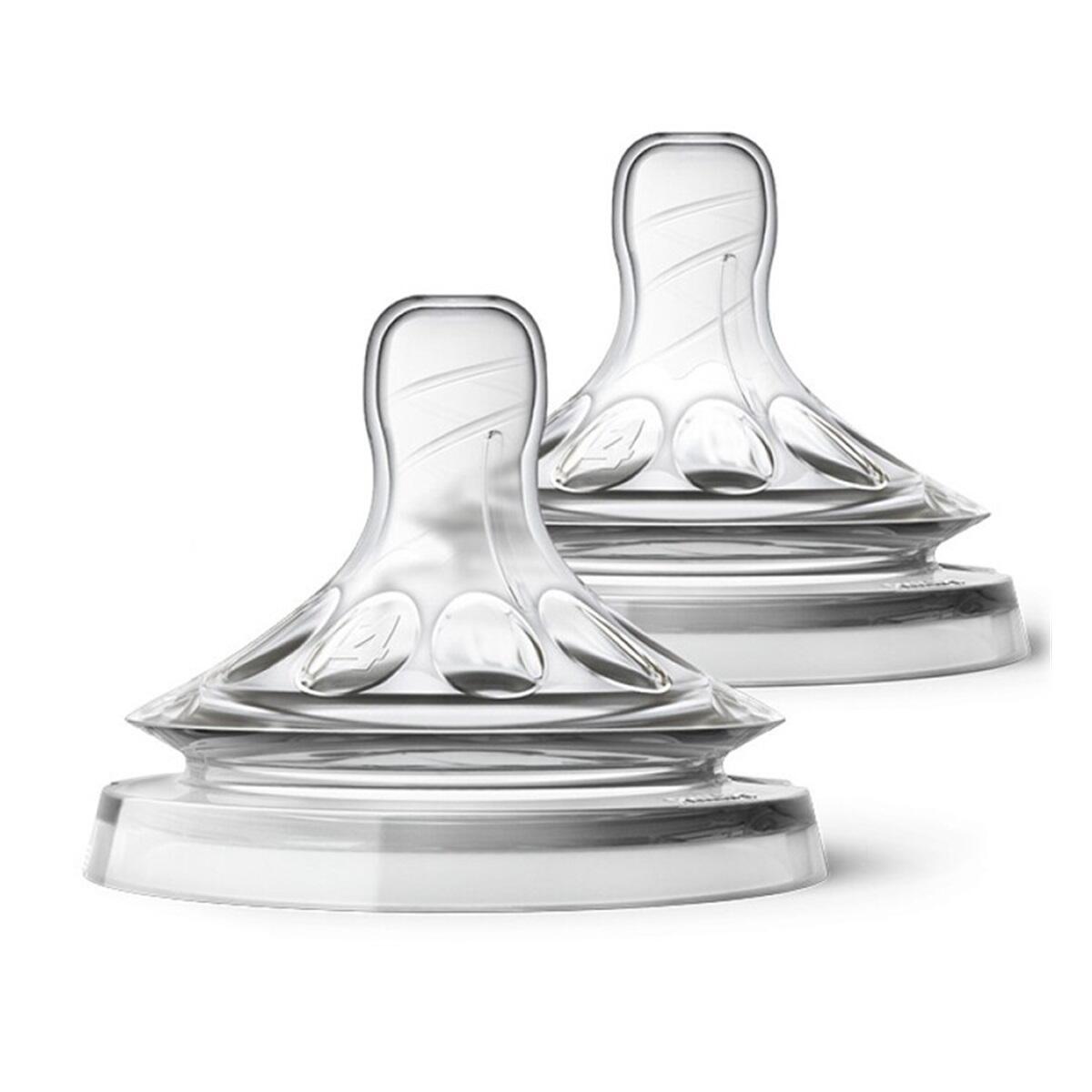 Tetina Avent Natural 3.0 Flujo 4 X 2 Und