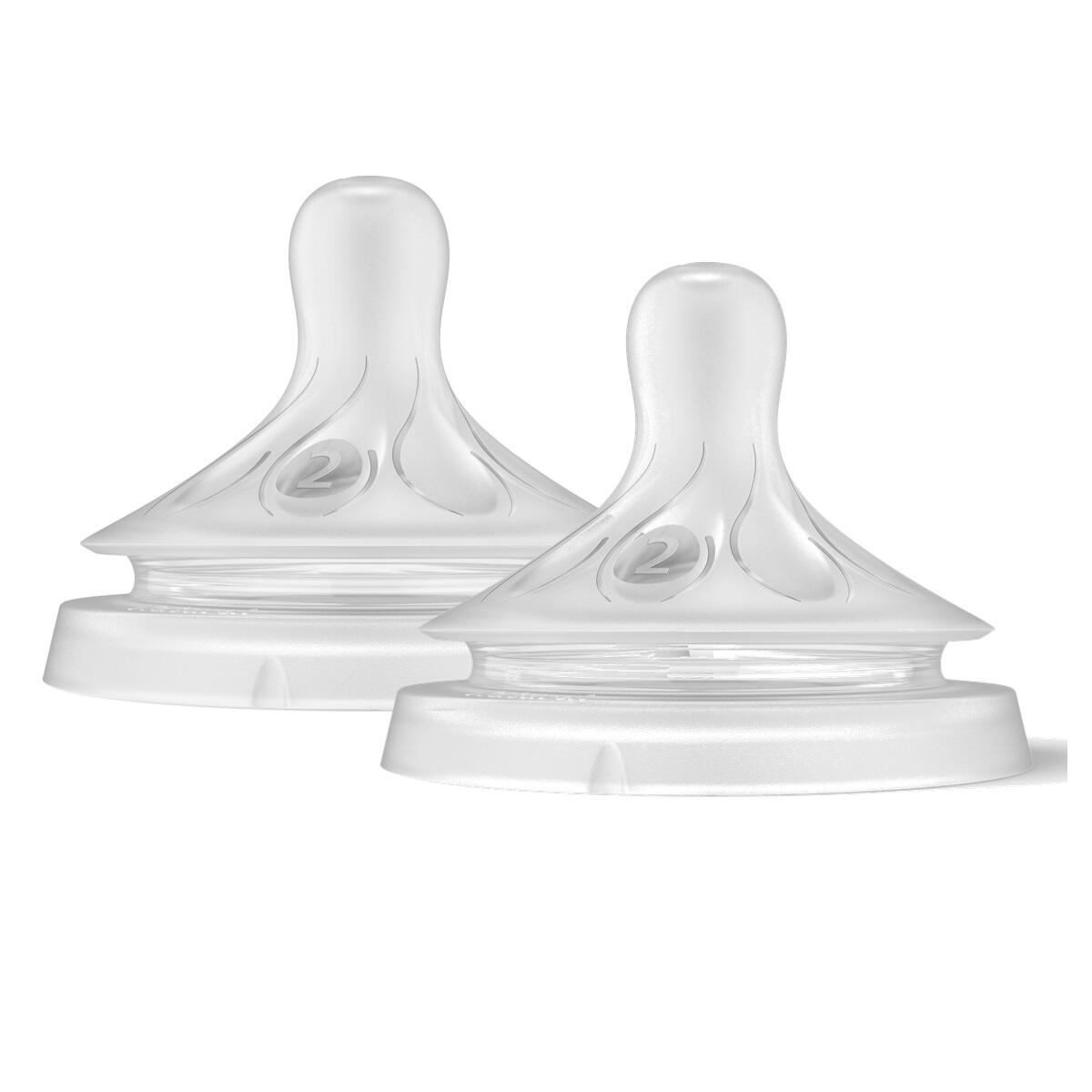 Tetina Avent Natural 2.0 Flujo X 2 Und