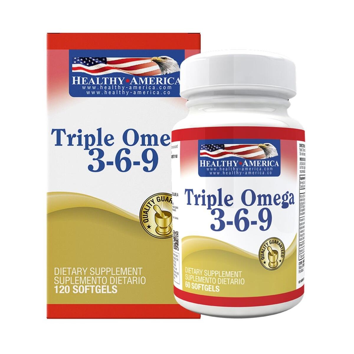 Triple Omega 369 1200 Mg  X 60 Caps