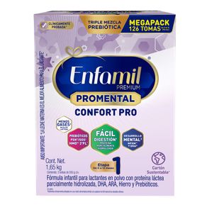 Formula Infantil Enfamil Premium Promental Confort Pro Etapa 1 X 1650 Gr
