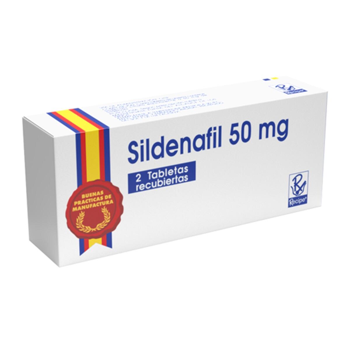 Sildenafil 50 Mg X 2 Tabl