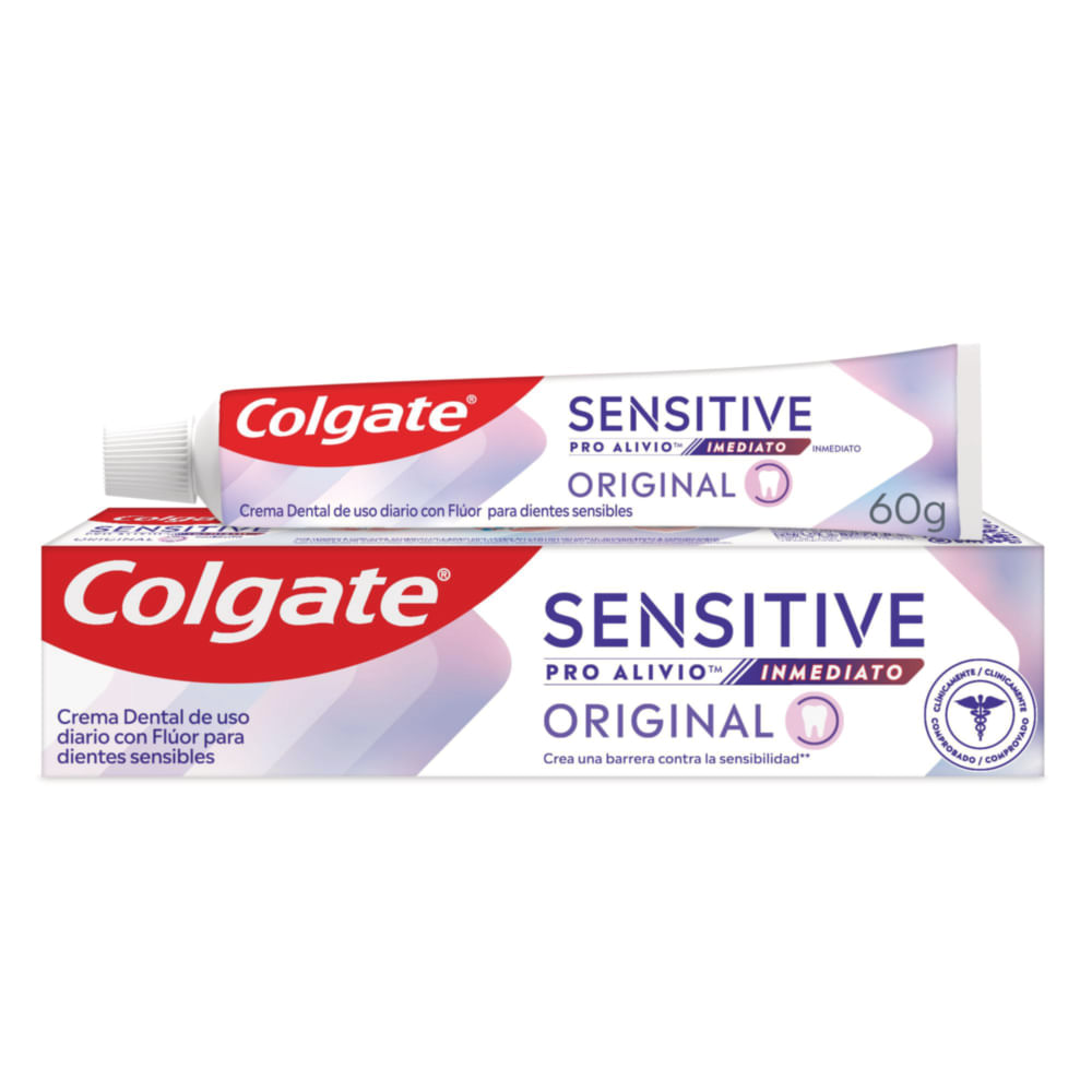 Crema Dental Colgate Sensitive Pro-alivio Inmediato Original X 60 Gr