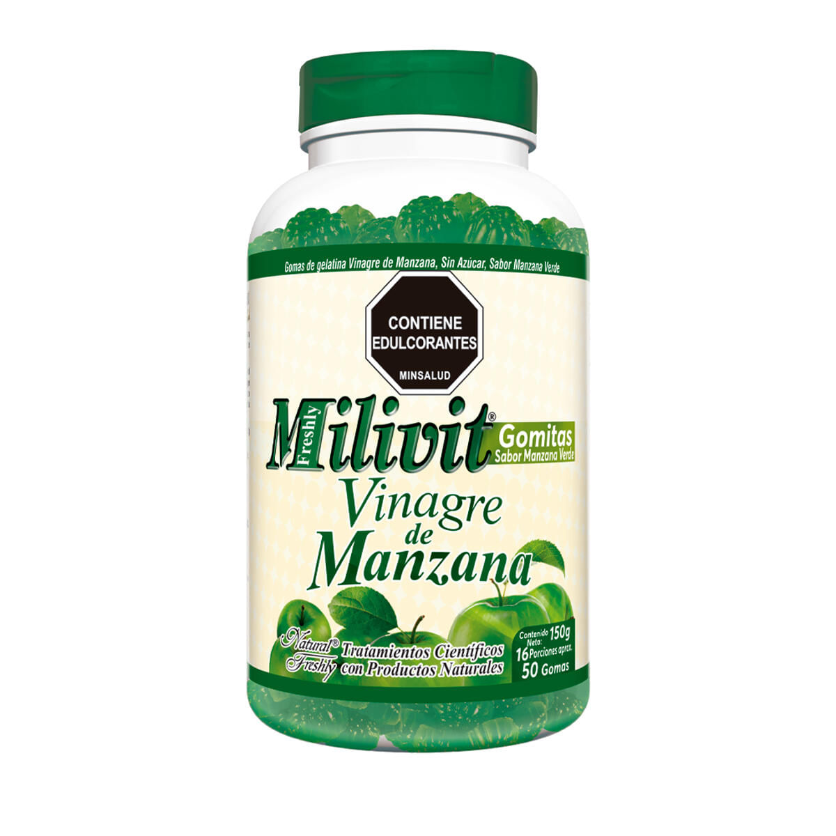 Milivit Vinagre De Manzana Gomas X 150 Gr