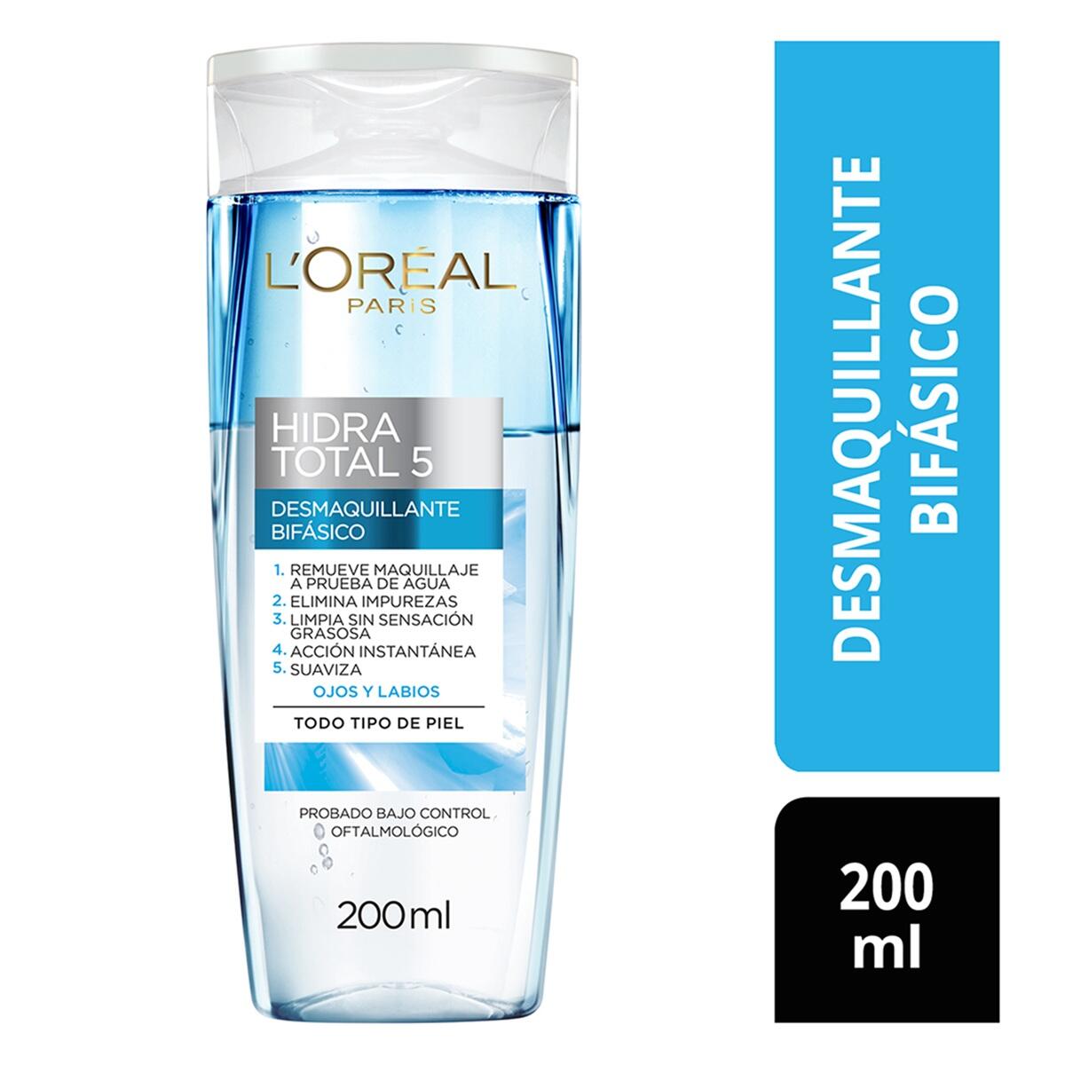 Desmaquillante L’Oréal Hidra Total 5 · 200 ml